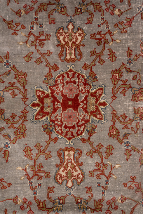 Antique Oushak Area Rug (7' x 10')